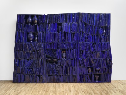 Manolo Valdés, Blue Library, 2026 