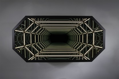 Anthony James, 60 x 30” Wall Portal (Solar Black), 2022