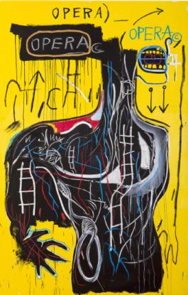 Jean-Michel Basquiat, Anybody Speaking Words, 1982