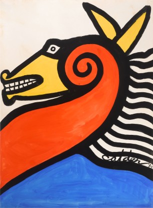 Alexander Calder, Bunny Eared Horse, 1971