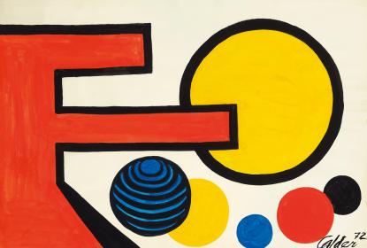 Alexander Calder, Les Tropiques, 1972