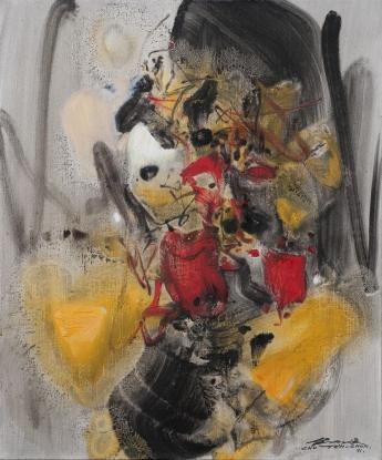 Chu Teh-Chun, Signes Imperatifs, 1991 