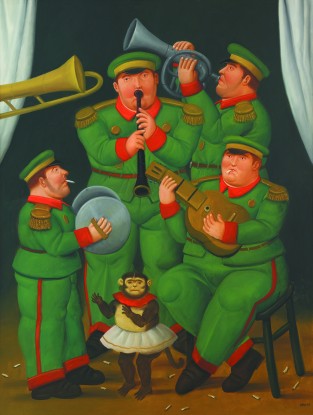 Fernando Botero, Circus Band, 2008 
