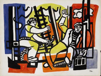 Fernand Léger, Etude pour les constructeurs, 1952