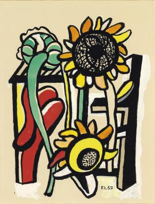 Fernand Léger, Les trois soleils, 1953