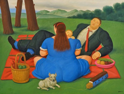 Fernando Botero, Picnic, 2009 