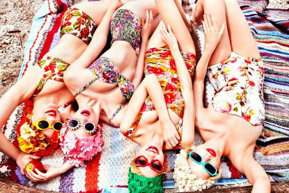 Ellen Von Unwerth, Freshly Bloomed, Bavaria, 2015