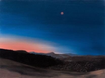 Gustavo Nazareno, The Red Moon, 2024
