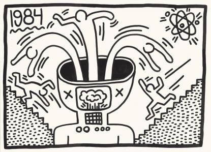 Keith Haring, Untitled, 1984