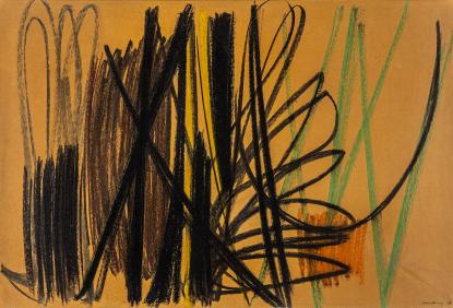 Hans Hartung, Sans Titre ( n°HH5433), 1952