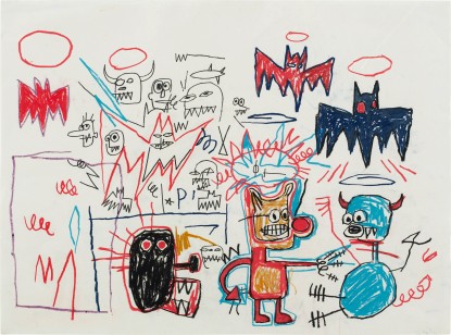 Jean-Michel Basquiat, Batman, 1983 