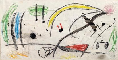 Joan Miró, Paysage, 1975