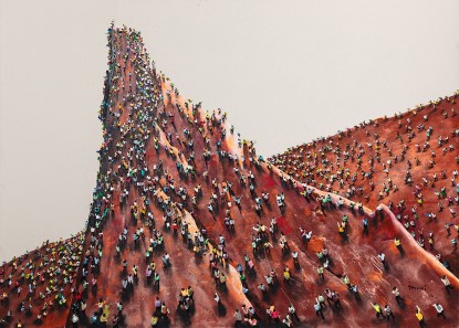 Juan Genovés, Cumbre, 2014 