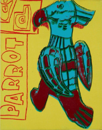 Andy Warhol, Parrot, 1983