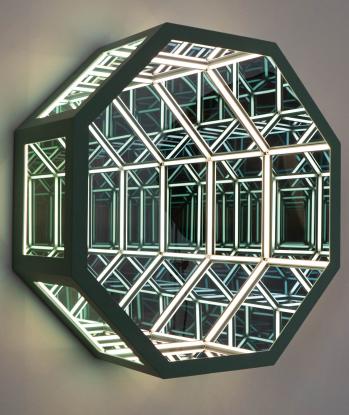 Anthony James, 36" Wall Portal (Aged copper), 