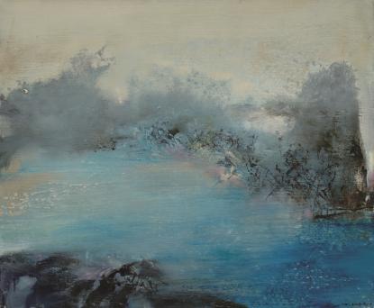 Zao Wou-Ki, 19.06.85, 1985