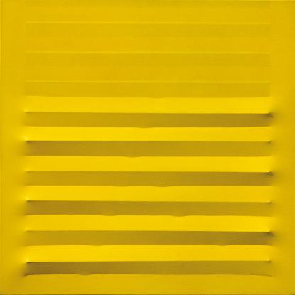 Agostino Bonalumi, Giallo, 1978