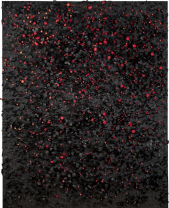 Cho Sung Hee, Black with Red, 2019