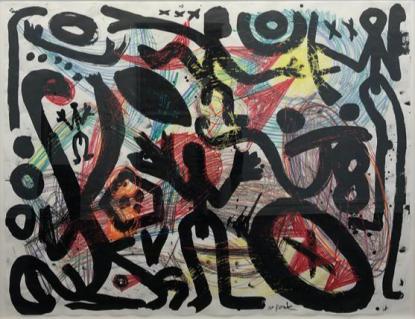 A.R. Penck, Untitled, 1990