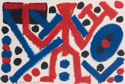 A.R. Penck, Untitled, circa, 1980