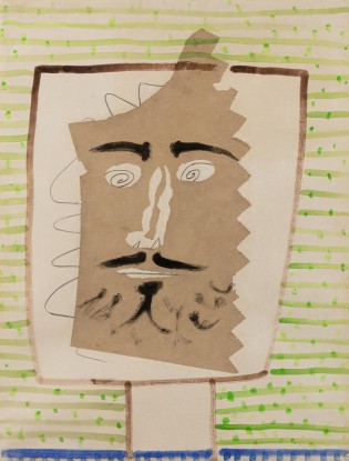 Pablo Picasso, Tête de faune barbu, 1946