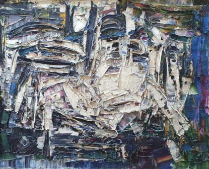 Jean Paul Riopelle, Carrefour, 1961
